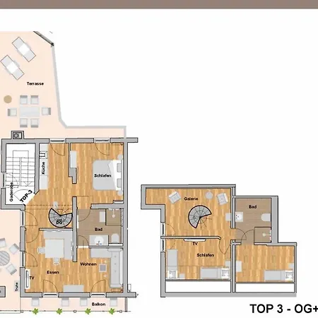 Appartement Ferienwohnung Kaisereck Top 3 *